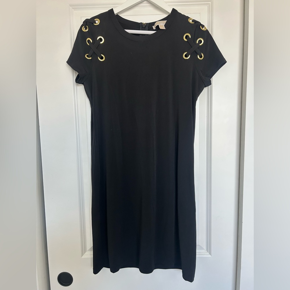 Short Sleeve Stretchy Michael Kors Dress